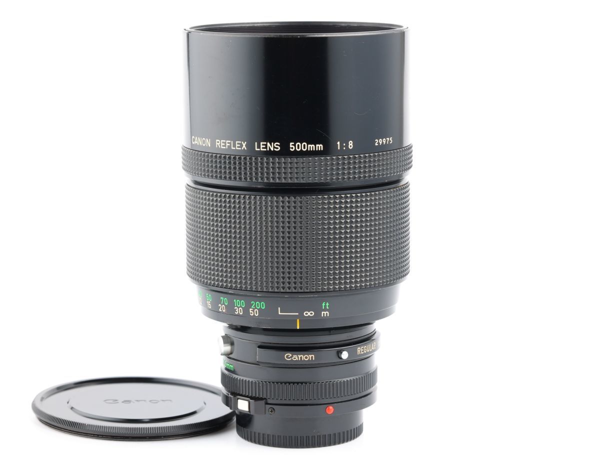 ☆美品☆ Canon FD REFLEX 500mm F8 lens キヤノン レンズ キレイ 完動
