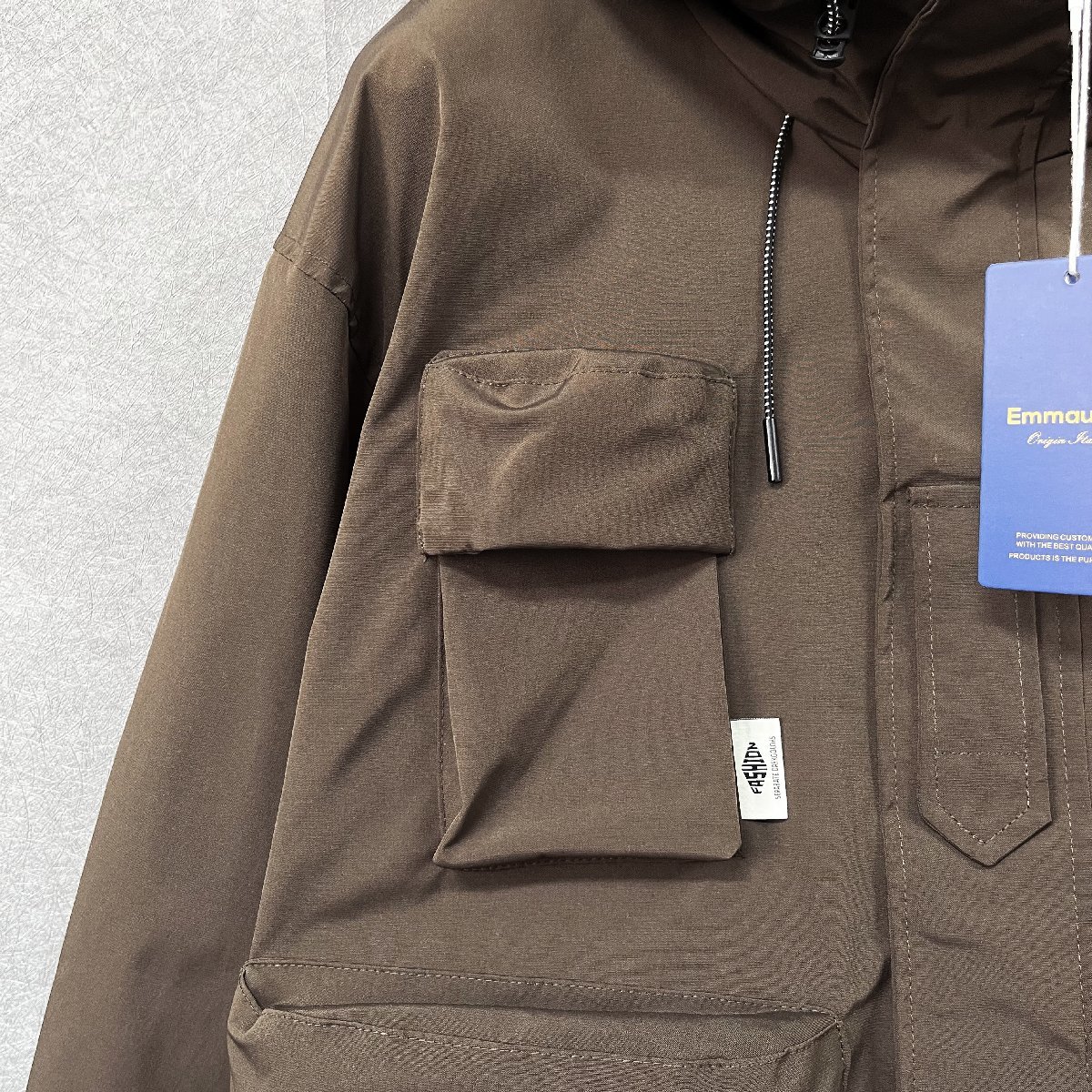 定番・マウンテンパーカー 定価6万◇Emmauela・イタリア・ミラノ発 