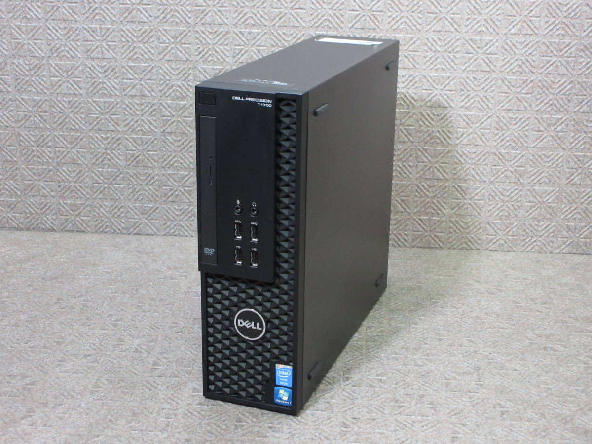DELL Precision T1700 SFF Workstation / Xeon E3-1220v3 3.10GHz / HDD 2TB / 32GB / Quadro k600 / Win10 / No.S232