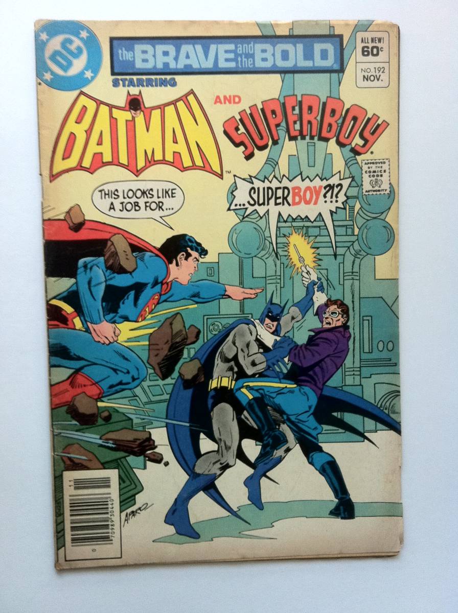 BRAVE & BOLD BATMAN/SUPERBOY #192 原書 アメコミ アメリカン
