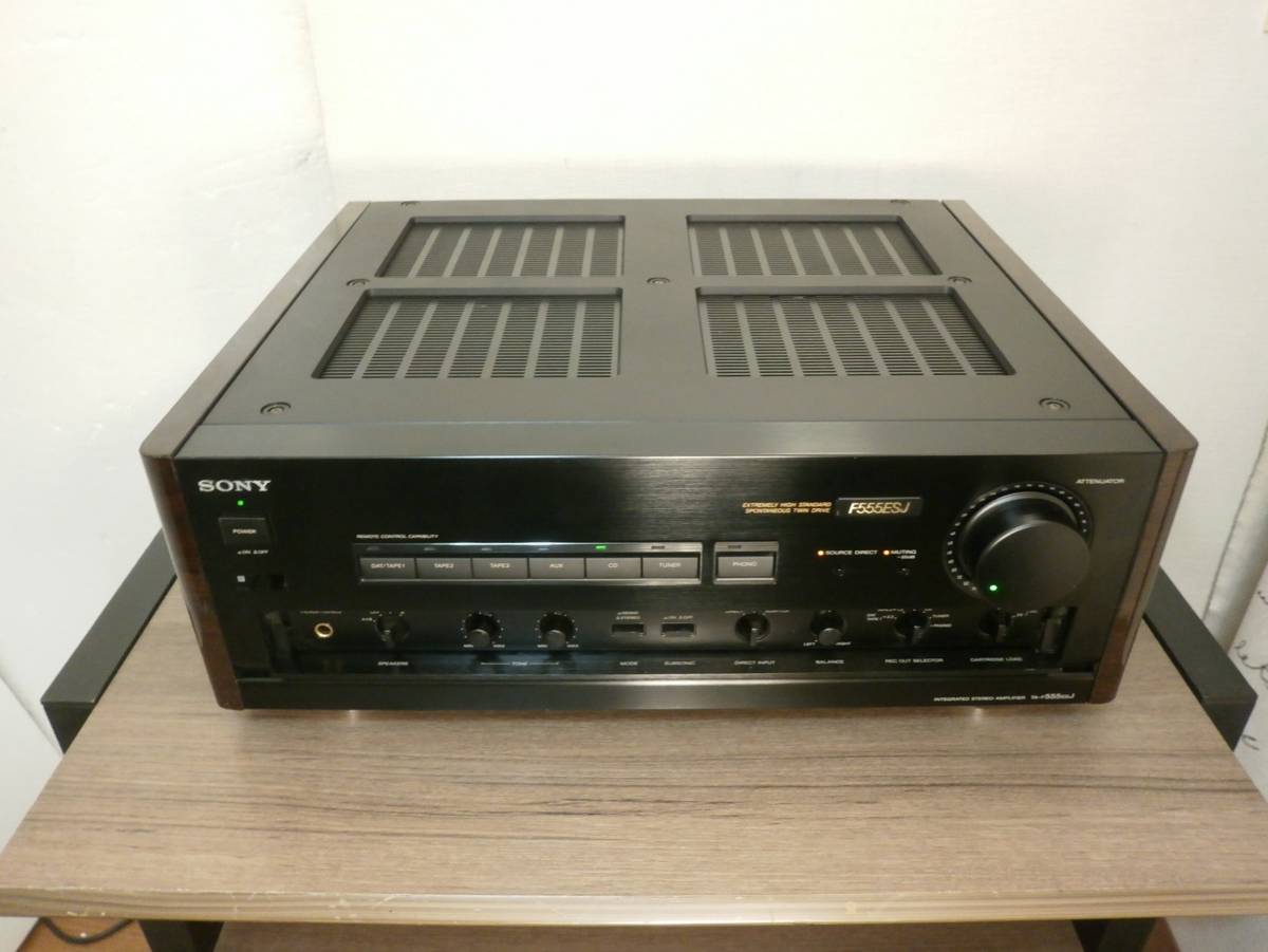 2026，新作登場】 ☆使用頻少 最上位機種 SONY TA-F555ESJ 保証付 整備