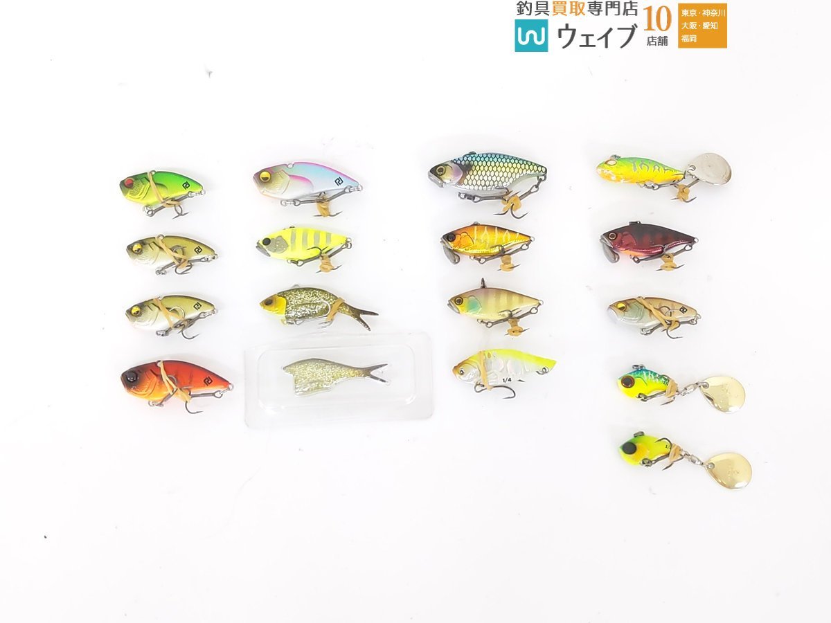 レイドジャパン レベルバイブ ブースト・ジャッカル TN/38・TN/50 ・デラクー 等計16点 中古 バスルアー セット