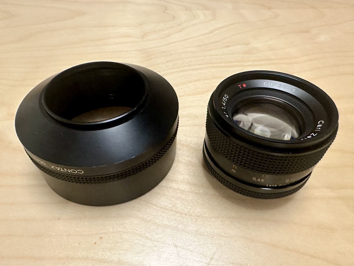 Planar Zeiss 50mm Carl T* AEJ C⁄Y Contax Mount Lens CONTAX Review: – F