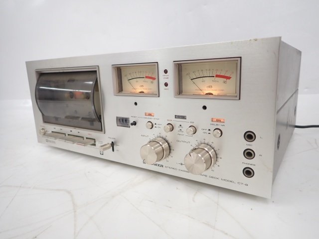Pioneer CT-8 ステレオカセットテープ デッキ/カセットデッキ