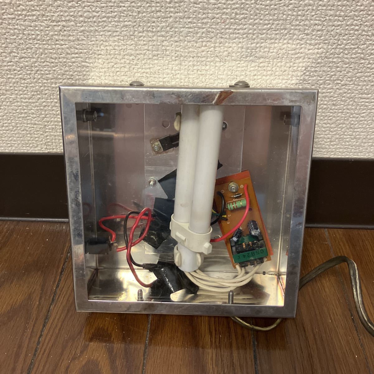 2連 行灯 行燈 アンドン ステー付 デコトラ トラック 24v