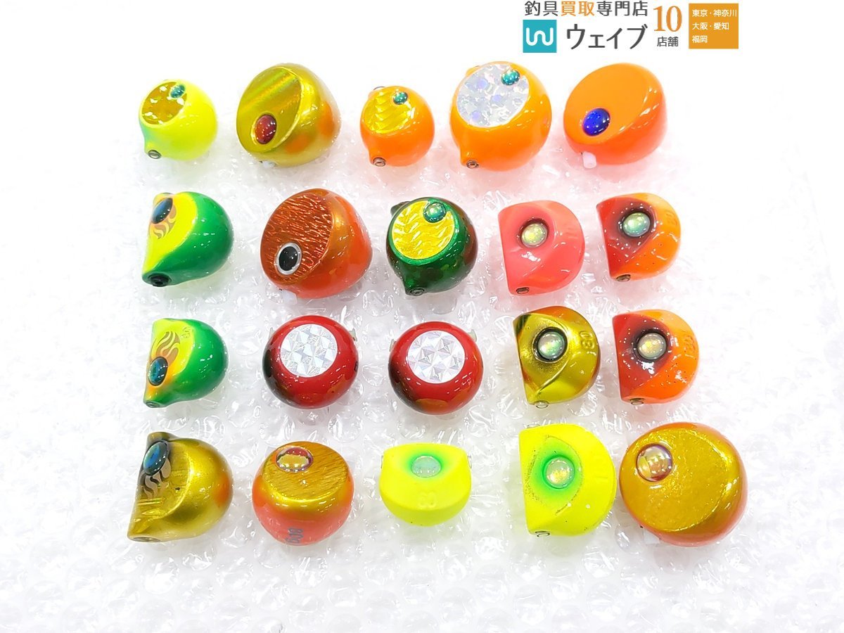 シマノ タイラバ 80g 120g 200g 等 タイラバヘッド 計20点 中古