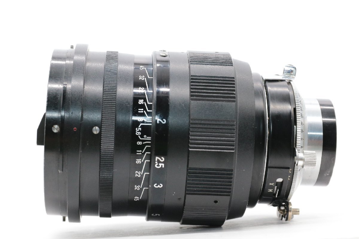 マミヤ MAMIYA-SEKOR MAMIYA 65mm ☆ジャンク品☆ 1:3.8 同梱歓迎【実用品/