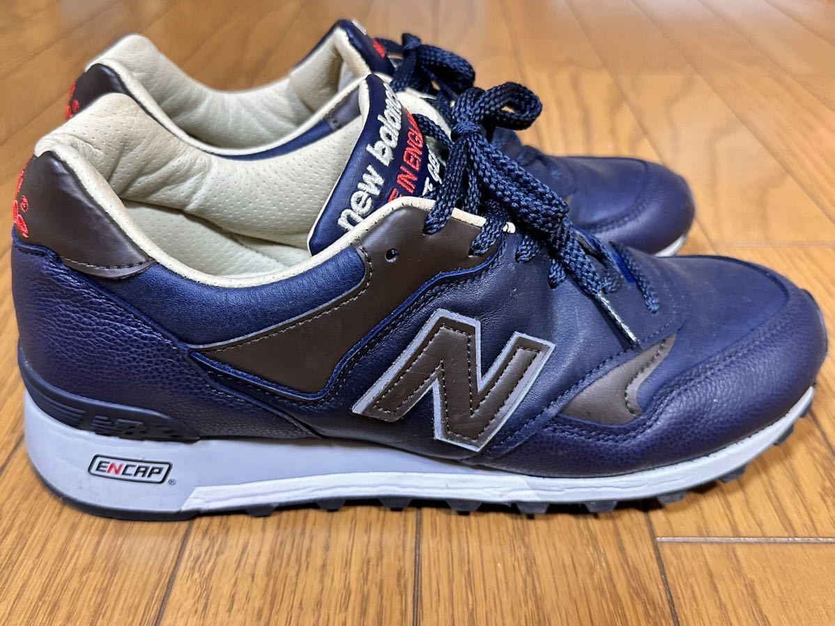 M577GNB made in England 8 ネイビー×ブラウン