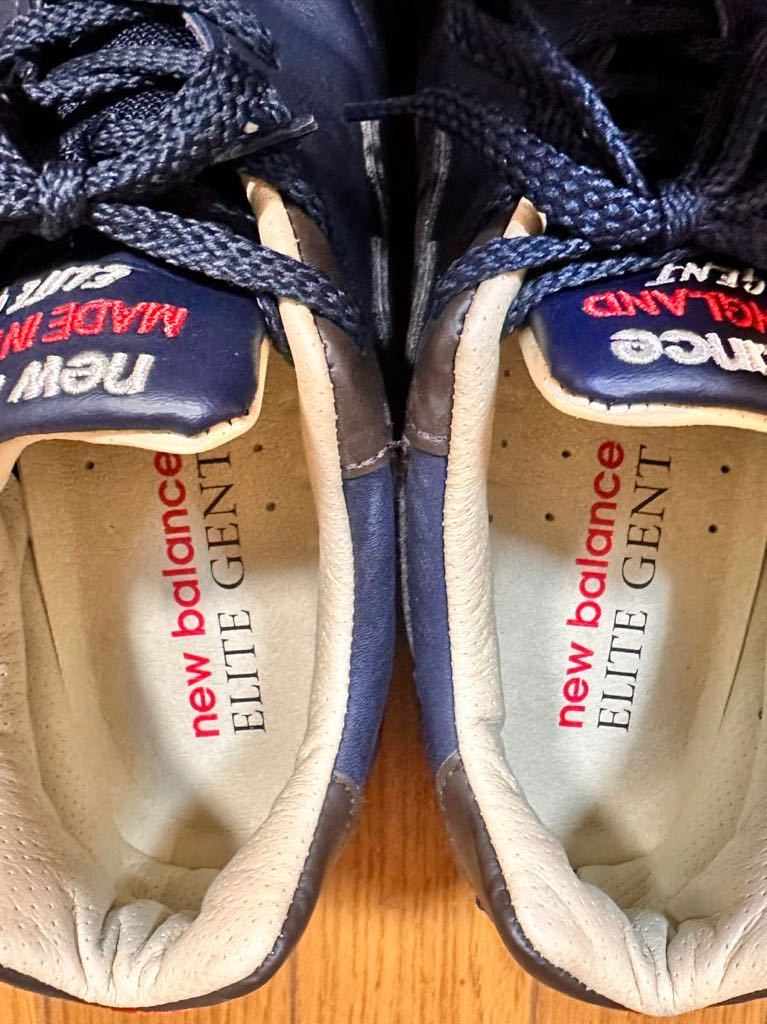 M577GNB made in England 8 ネイビー×ブラウン