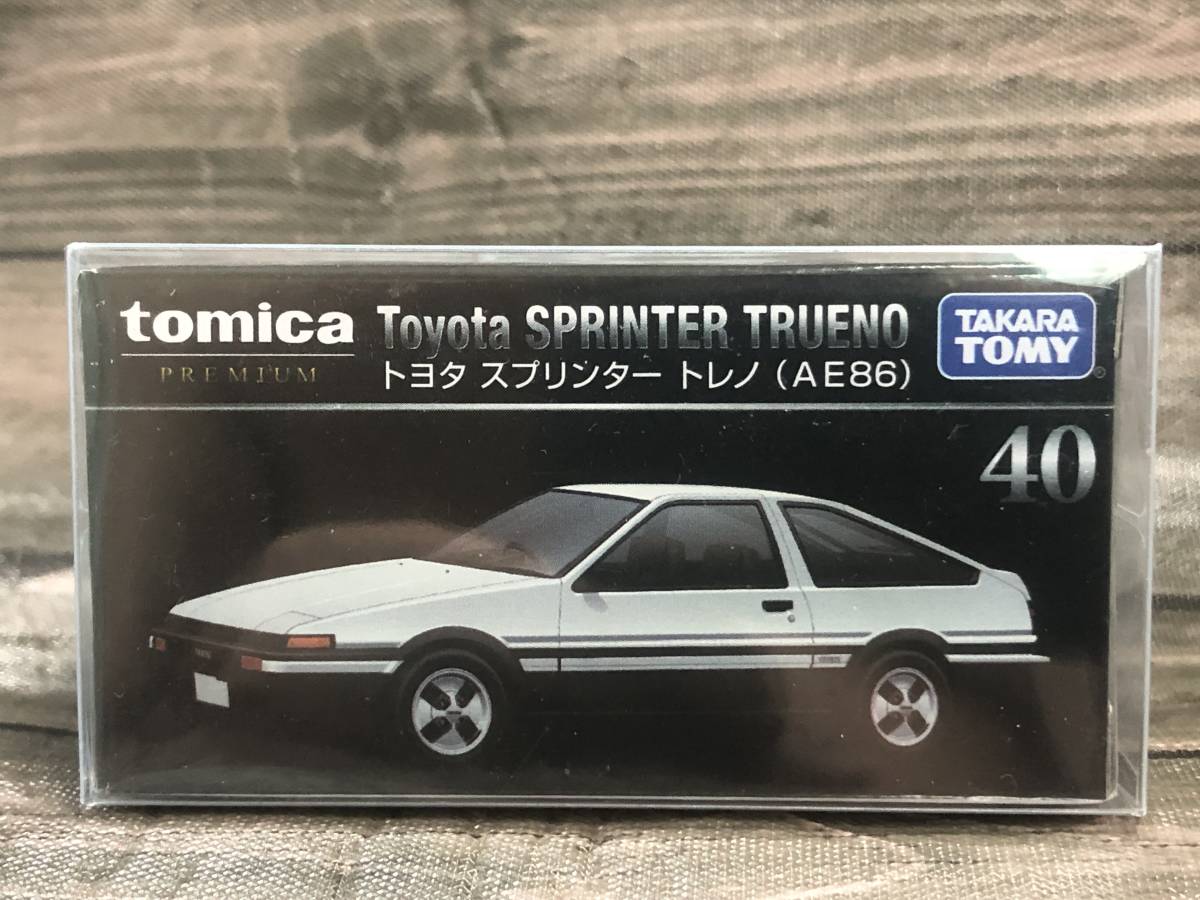 トミカプレミアム】トヨタ スプリンター トレノ AE86 ハチロク 絶版