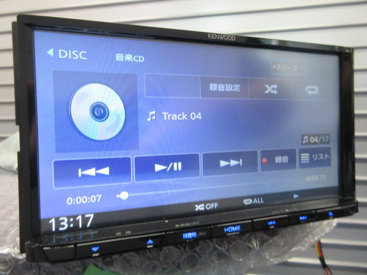KENWOOD MDV-L308 ケンウッド 2022年製 CD/USB/SD/ワンセグTV/ラジオ