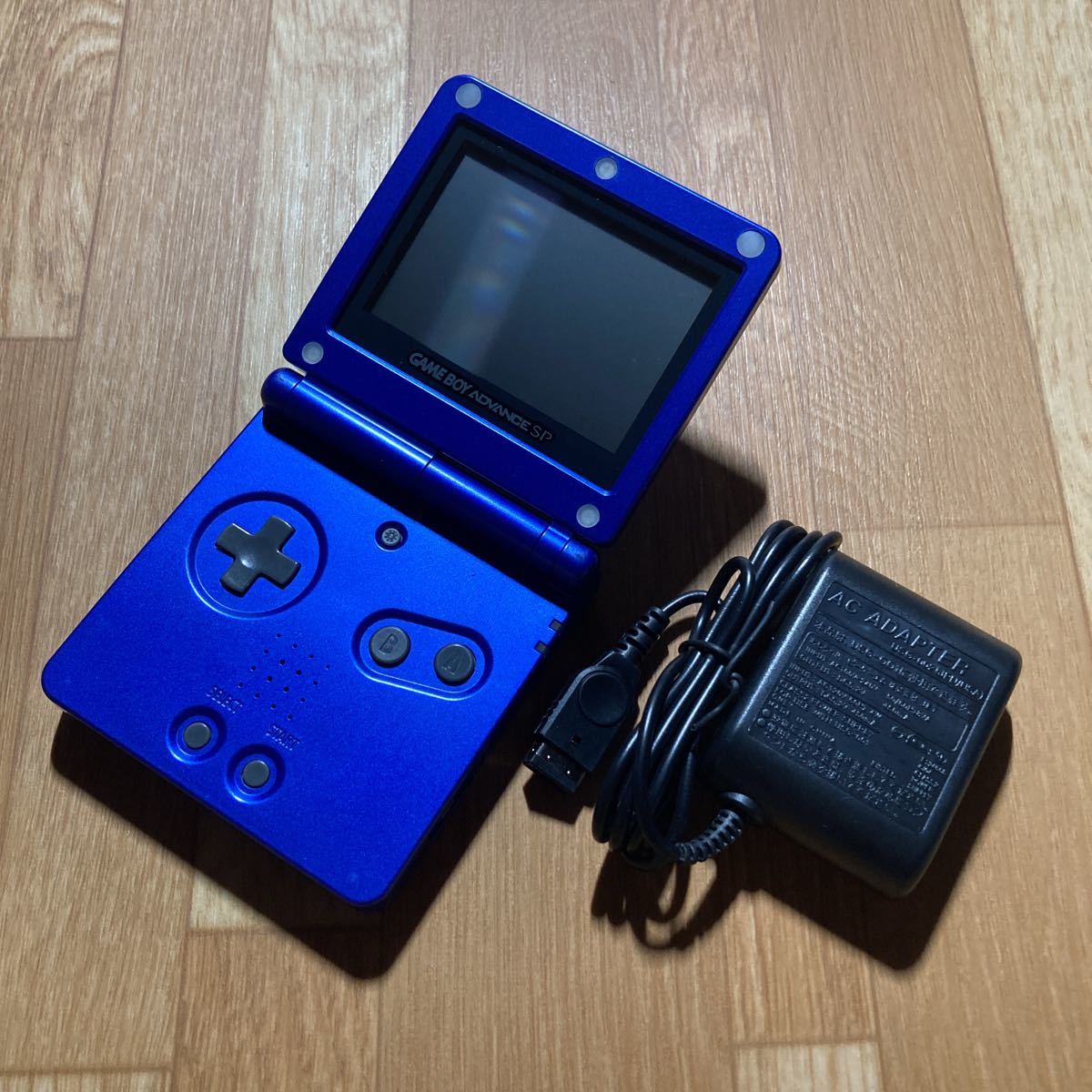GBA ゲームボーイアドバンスSP アズライトブルー 充電器付き