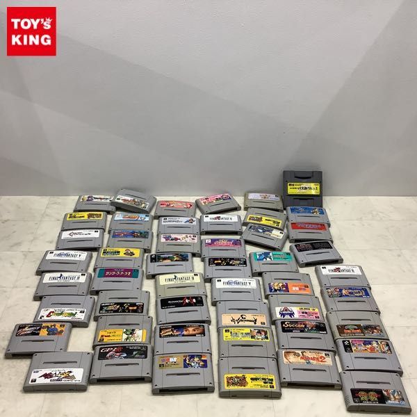 レア品あり スーパーファミコン 押し込め まとめ売り 計102本