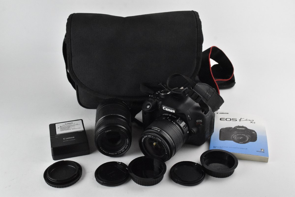 Canon キャノン EOS Kiss X5 ダブルズームキット 一眼レフ Canon キャノン EOS Kiss X5 ダブルズームキット 一眼レフ