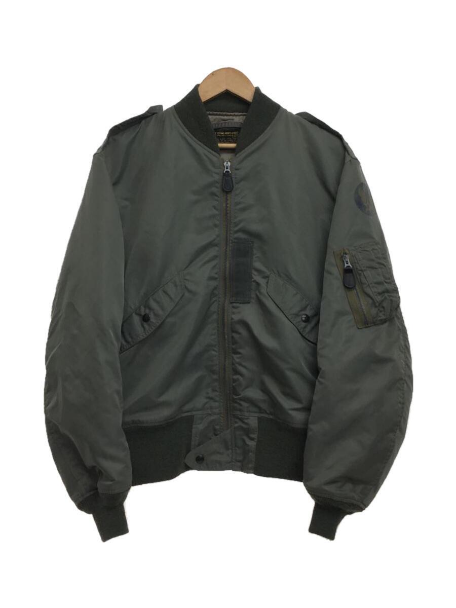 Buzz Rickson’s◆フライトジャケット/L/-/GRN/無地/8415-273-3975/L-2B