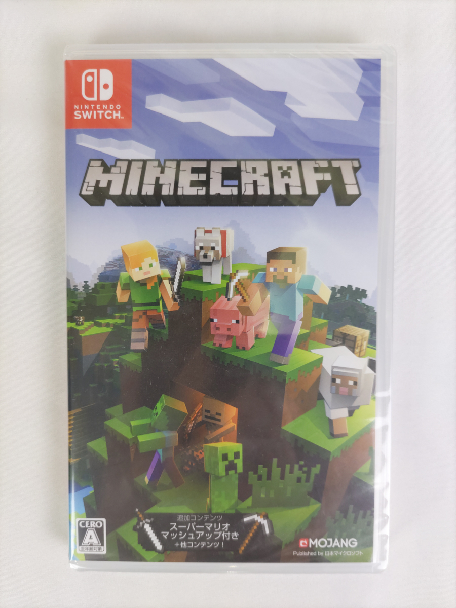 Minecraft マインクラフト Nintendo Switch 新品未開封品
