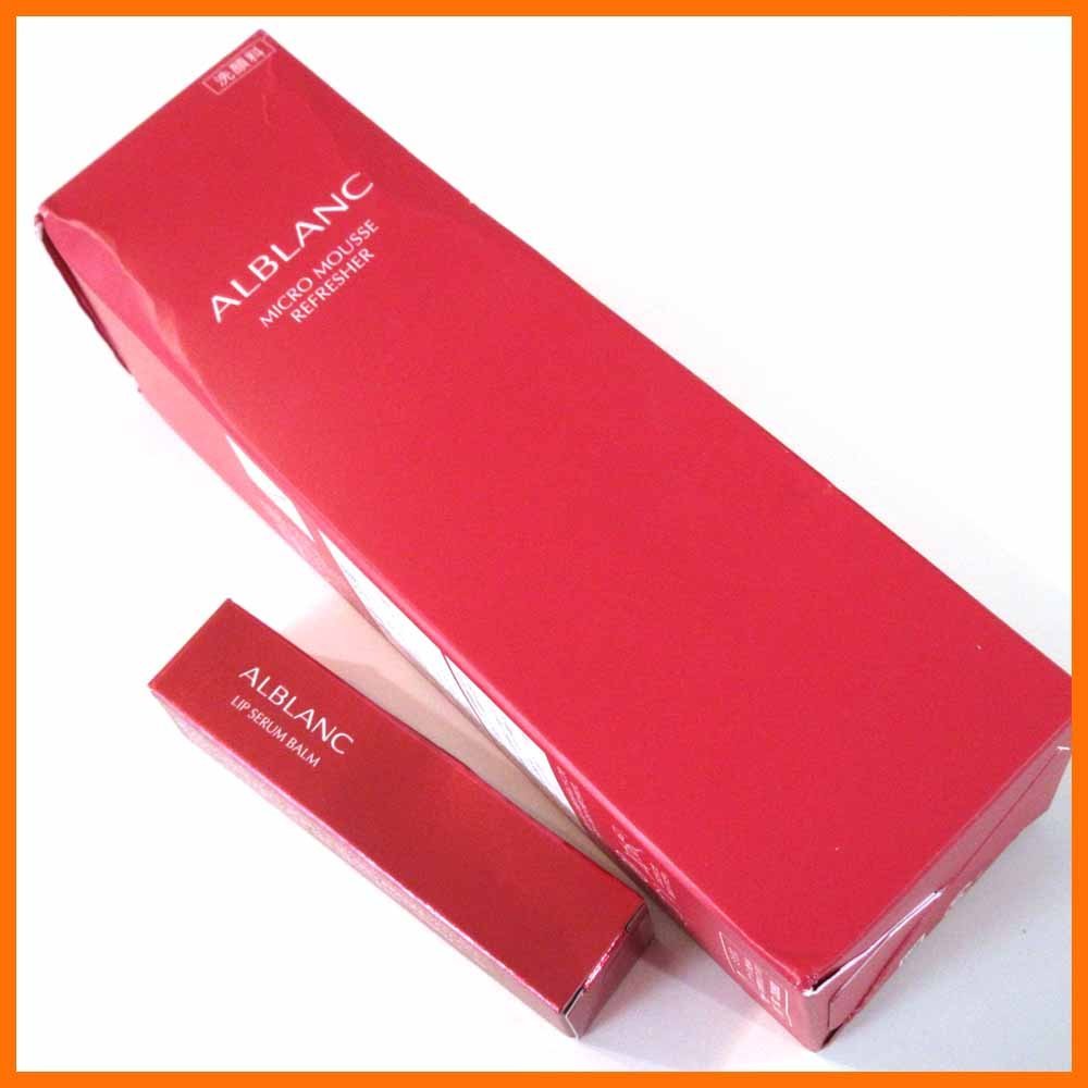 §●アルブラン リップセラムバーム ♪マイクロムース リフレッシャー★計2点