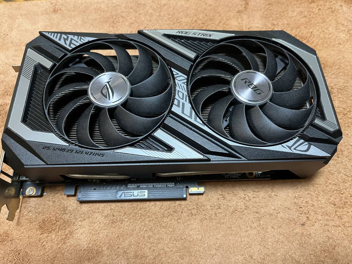 ASUS ROG STRIX Radeon RX6600XT グラフィックボード 希少品 RX Radeon
