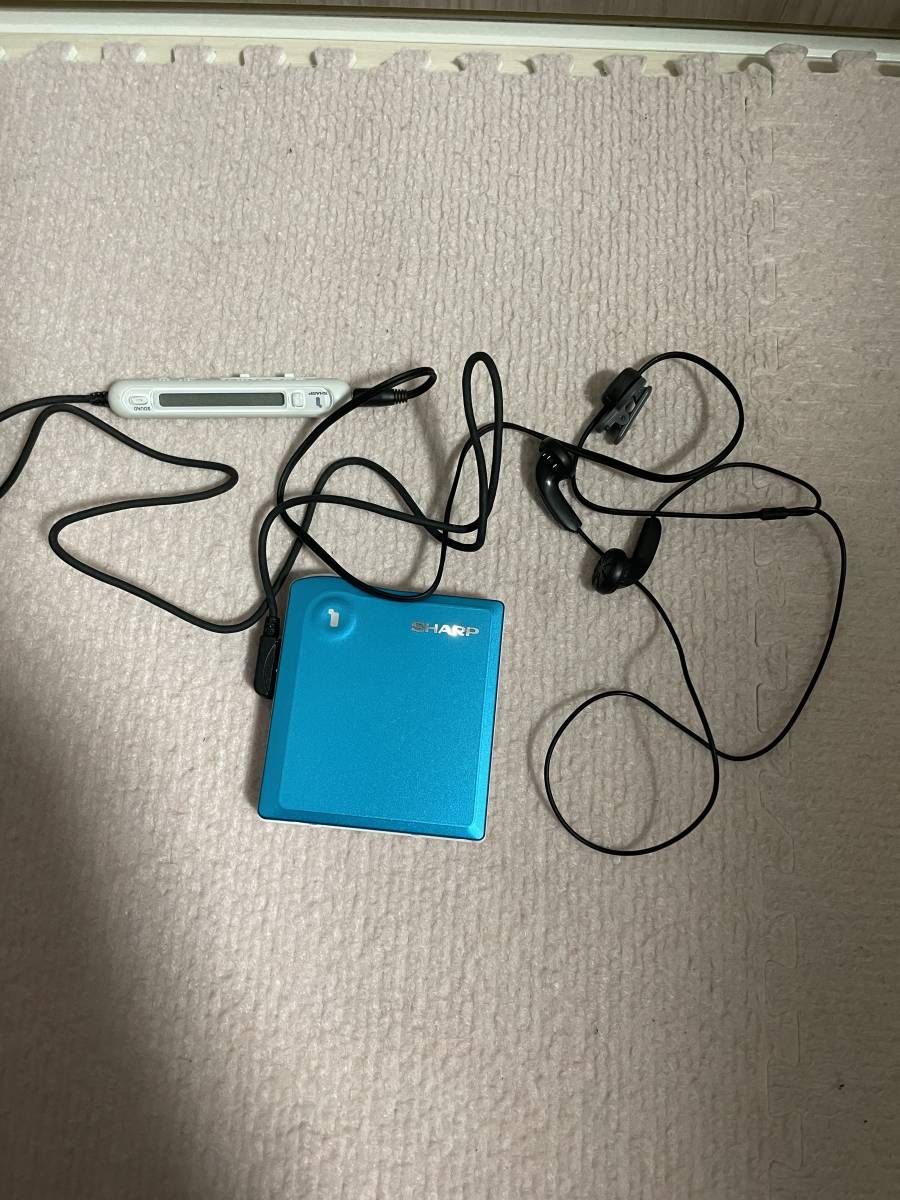 ☆SHARP ポータブルMDプレーヤー MD-DS33-S MDLP対応☆ SHARP