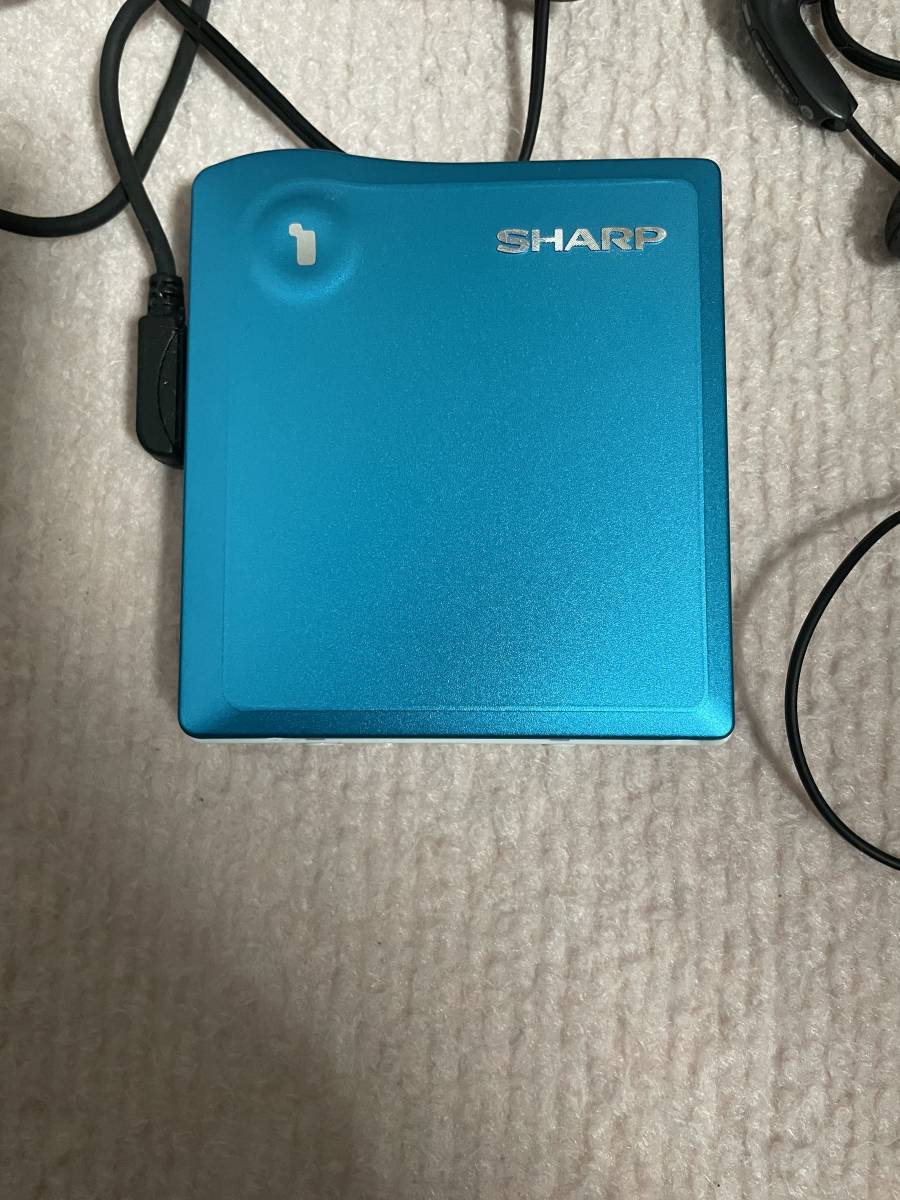 ☆SHARP ポータブルMDプレーヤー MD-DS33-S MDLP対応☆ SHARP