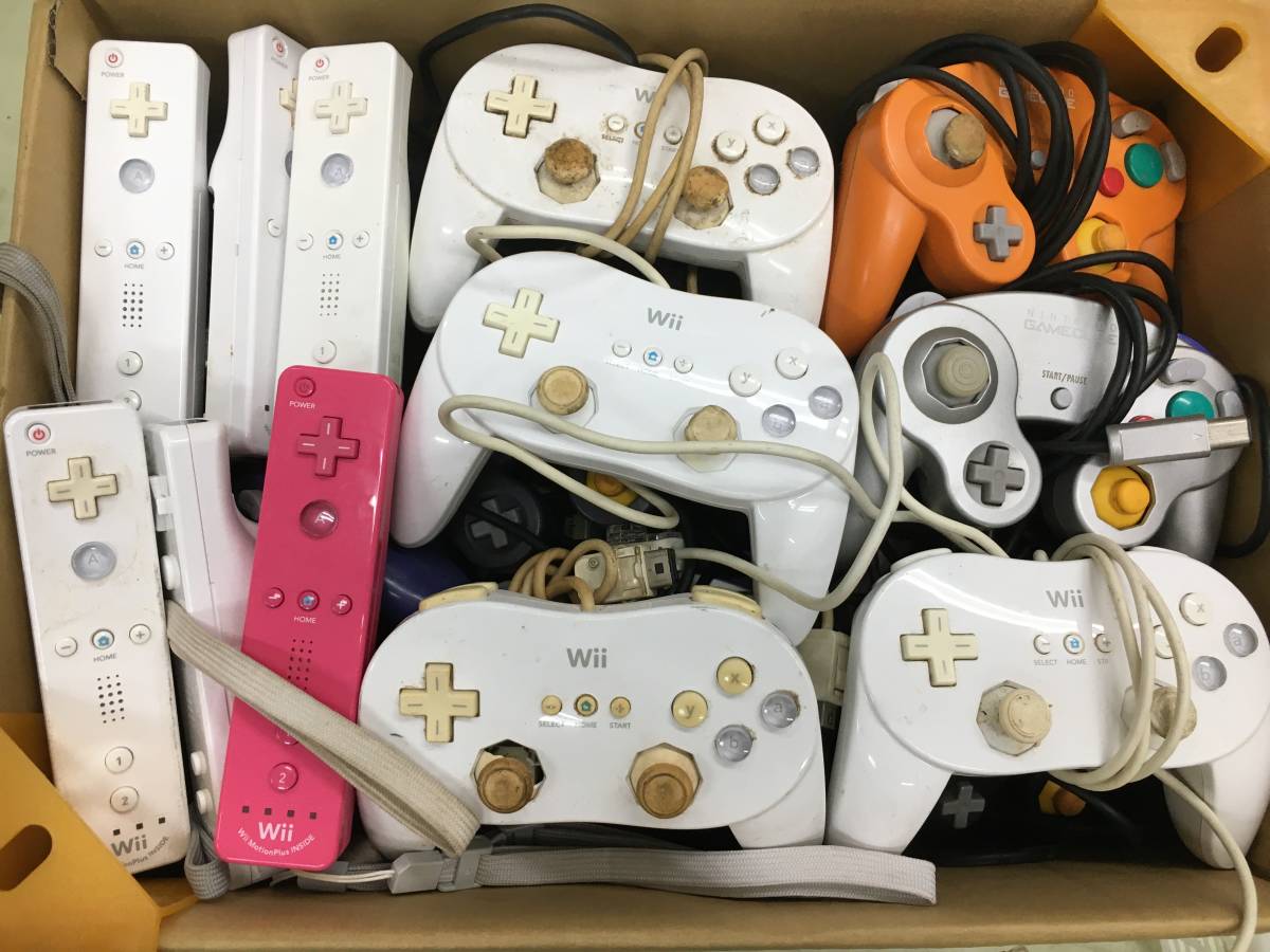 SFC/ゲームキューブ/Wiiプロコン/リモコン コントローラー 約60個