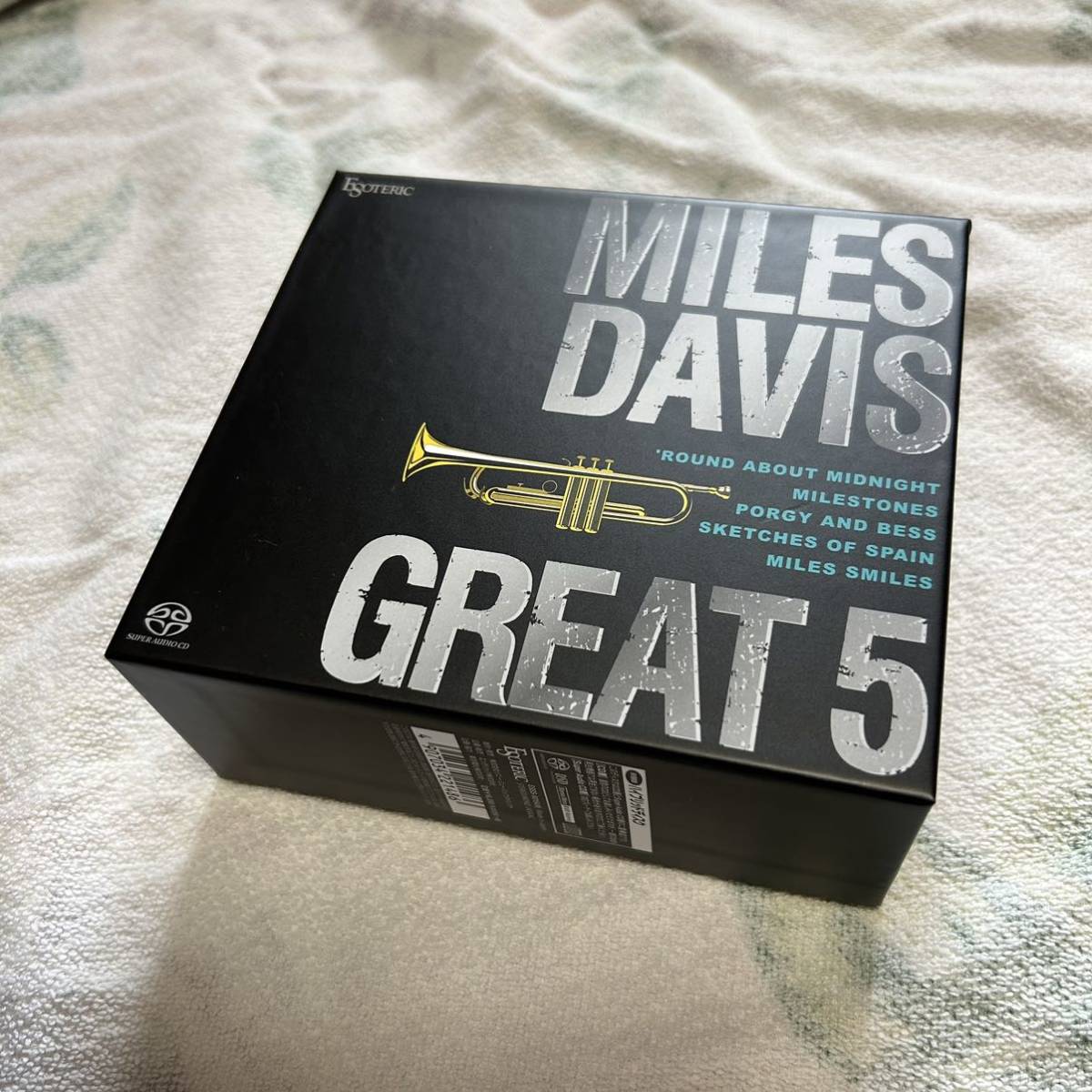中古美品！ESOTERIC SACD Miles Davis GREAT 5 JAZZ BOX （SACD/CD 5枚 