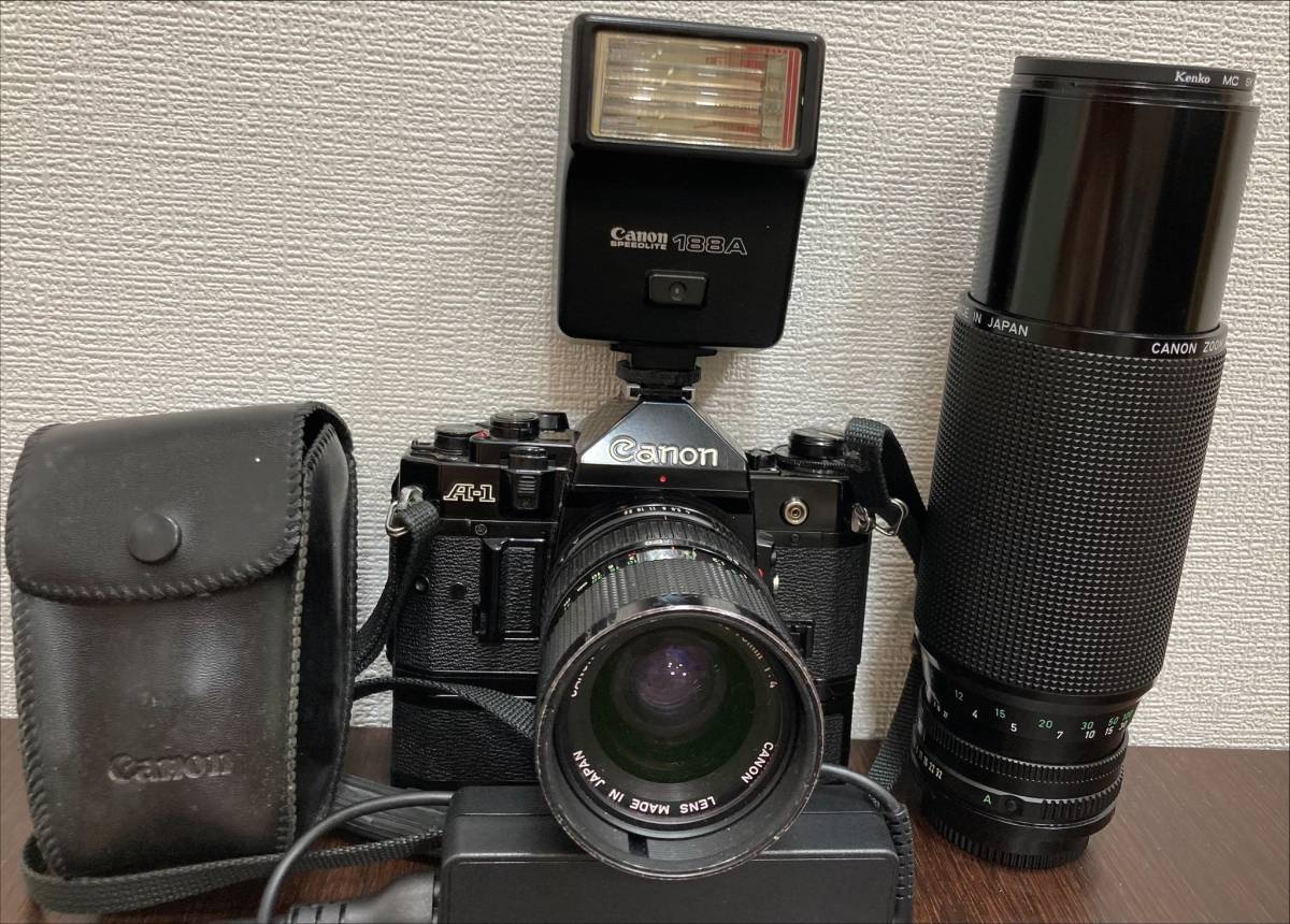 Canon 人気の高級一眼レフカメラ A-1 ボディ キャノン 2083A 赤城耕一