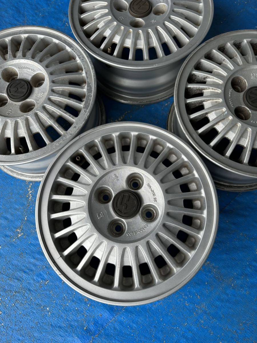 VW純正 STi 13インチ5.5J 4穴PCD 100 オフセット38 中古アルミホイール 