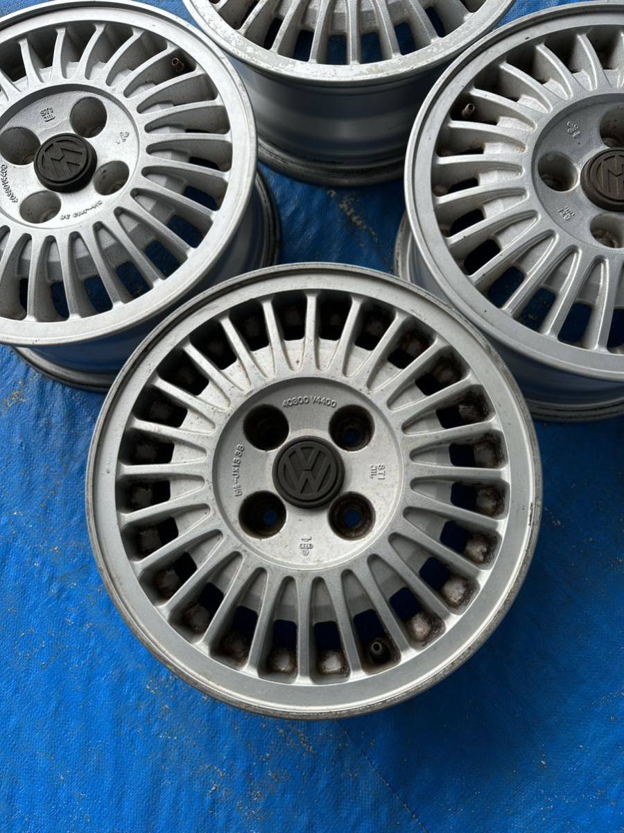 VW純正 STi 13インチ5.5J 4穴PCD 100 オフセット38 中古アルミホイール