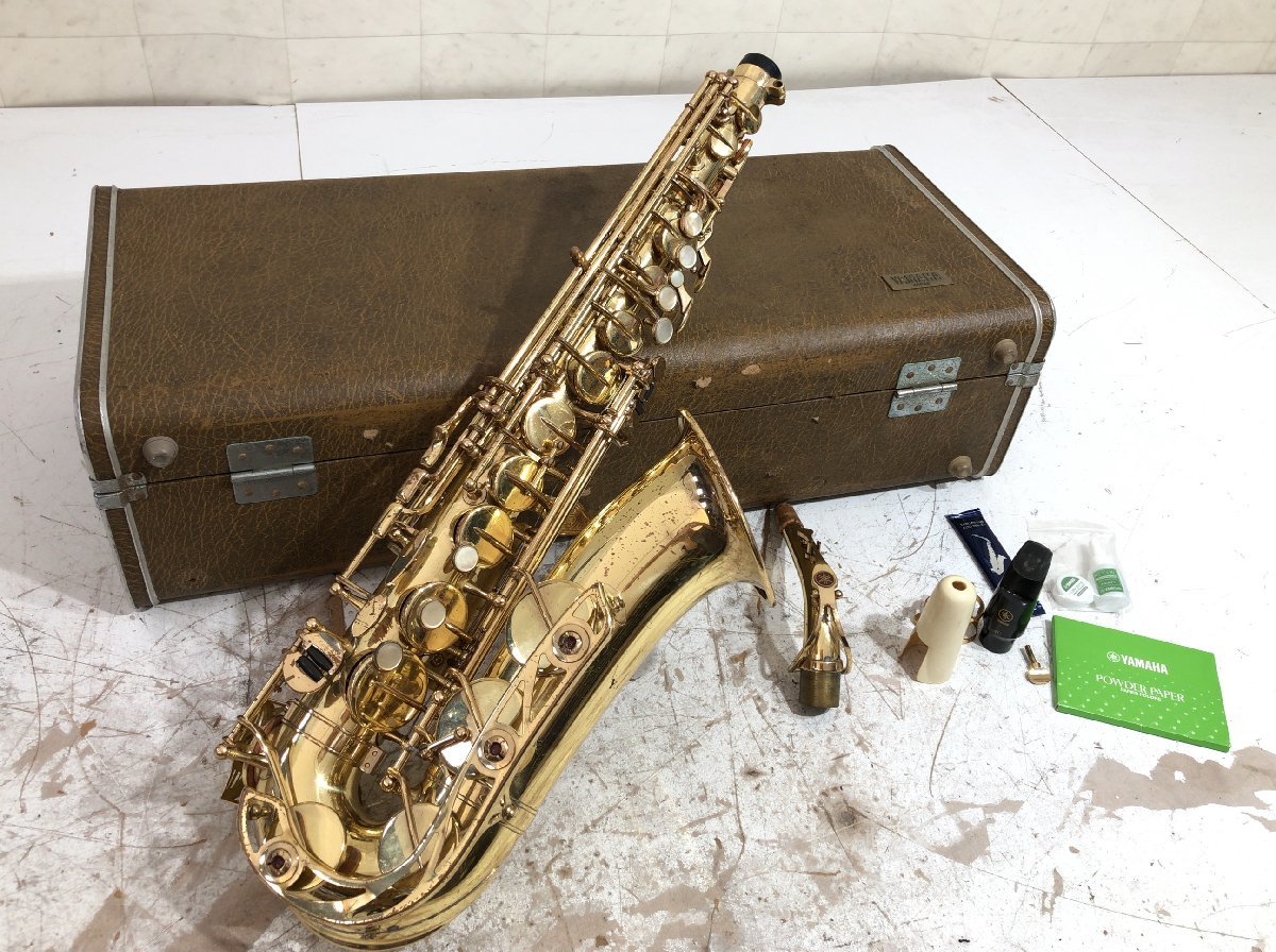 YAMAHA アルトサックス YAS-31 ケース付き、スタンド付き　ジャンク YAMAHA YAS-31 アルトサックス ジャンク ☆ マーケット YAMAHA ヤマハ