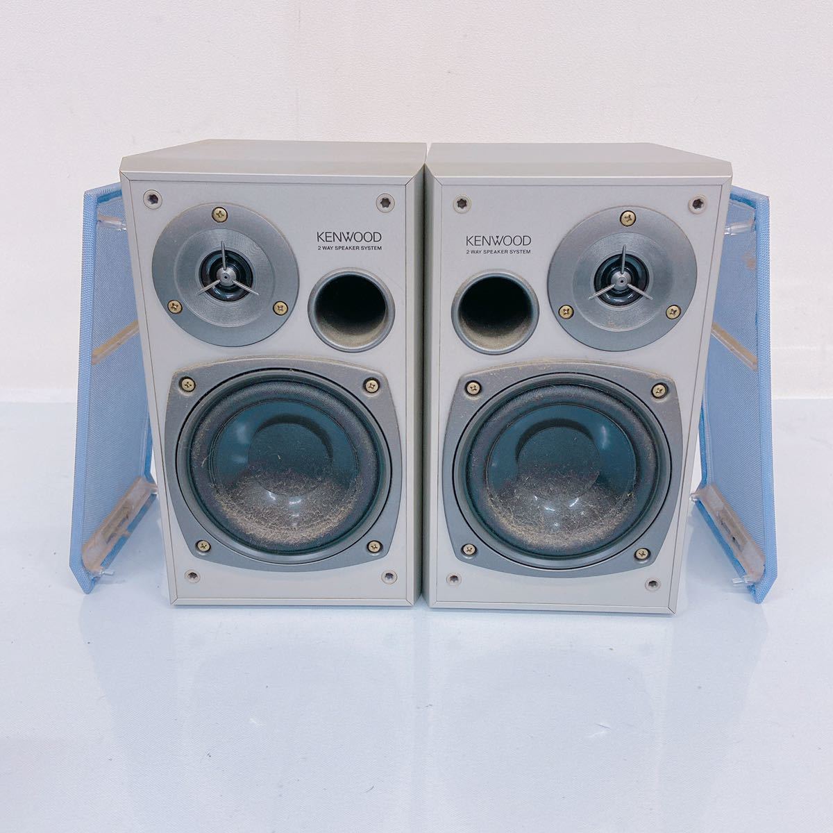9D54 KENWOOD ケンウッド MDコンポ スピーカーペア 2005年製 RXD-SL3MD