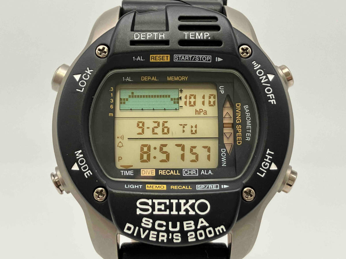 ジャンク 【SEIKO】セイコー SCUBA スキューバダイバーズ 200m M796 