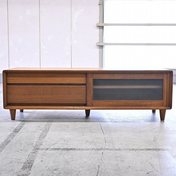 ACTUS テレビボード オークランド オーク無垢材 北欧 V118819 ACTUS 9