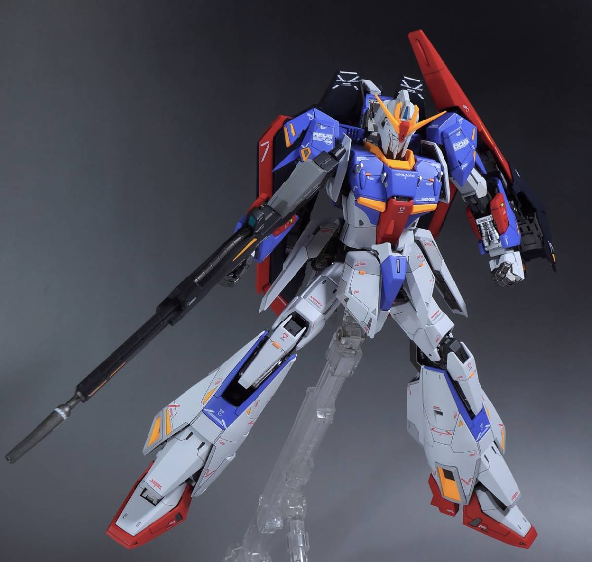 MG 1/100 ZガンダムVer.Ka 改修塗装済み完成品 MG Zガンダム 1