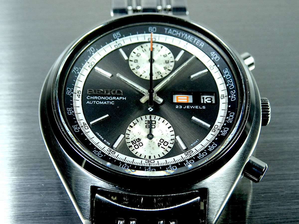 1円～稼働品・SEIKO KING QUARTZ/セイコー キングクォーツ ネイビー 
