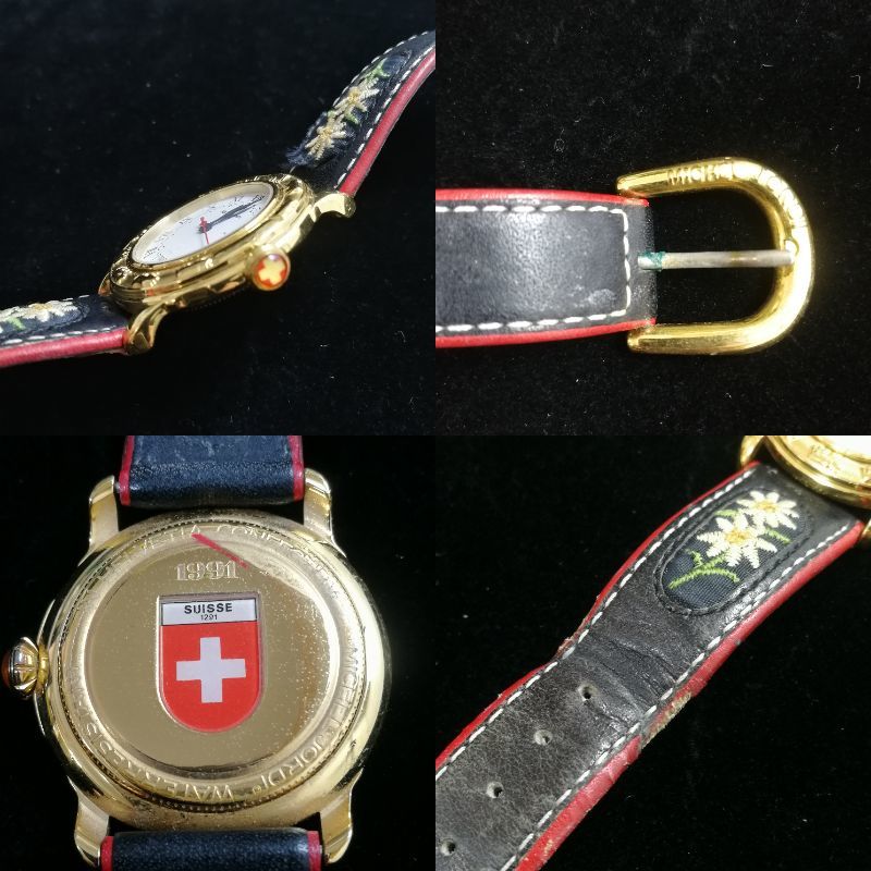 S262】☆中古・保管品☆MICHEL JORDI ミシェル ジョルディ 腕時計 ペア 