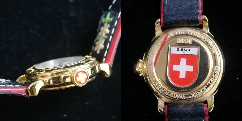 S262】☆中古・保管品☆MICHEL JORDI ミシェル ジョルディ 腕時計 ペア 
