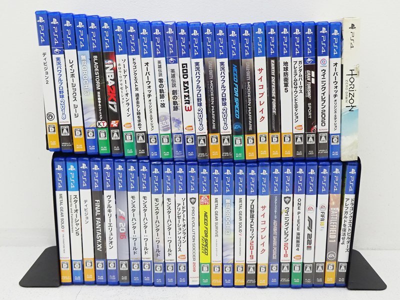 ☆ジャンク☆PS4ソフト 50本 まとめ売り 重複有 動作未確認(SAO
