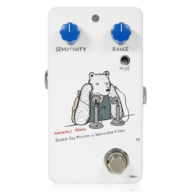 最落無し! Animals Pedal　Double Spy Mission is Impossible Filter　/ a42979　伝説的なオートワウ、440をベースに製作したペダル！　1円