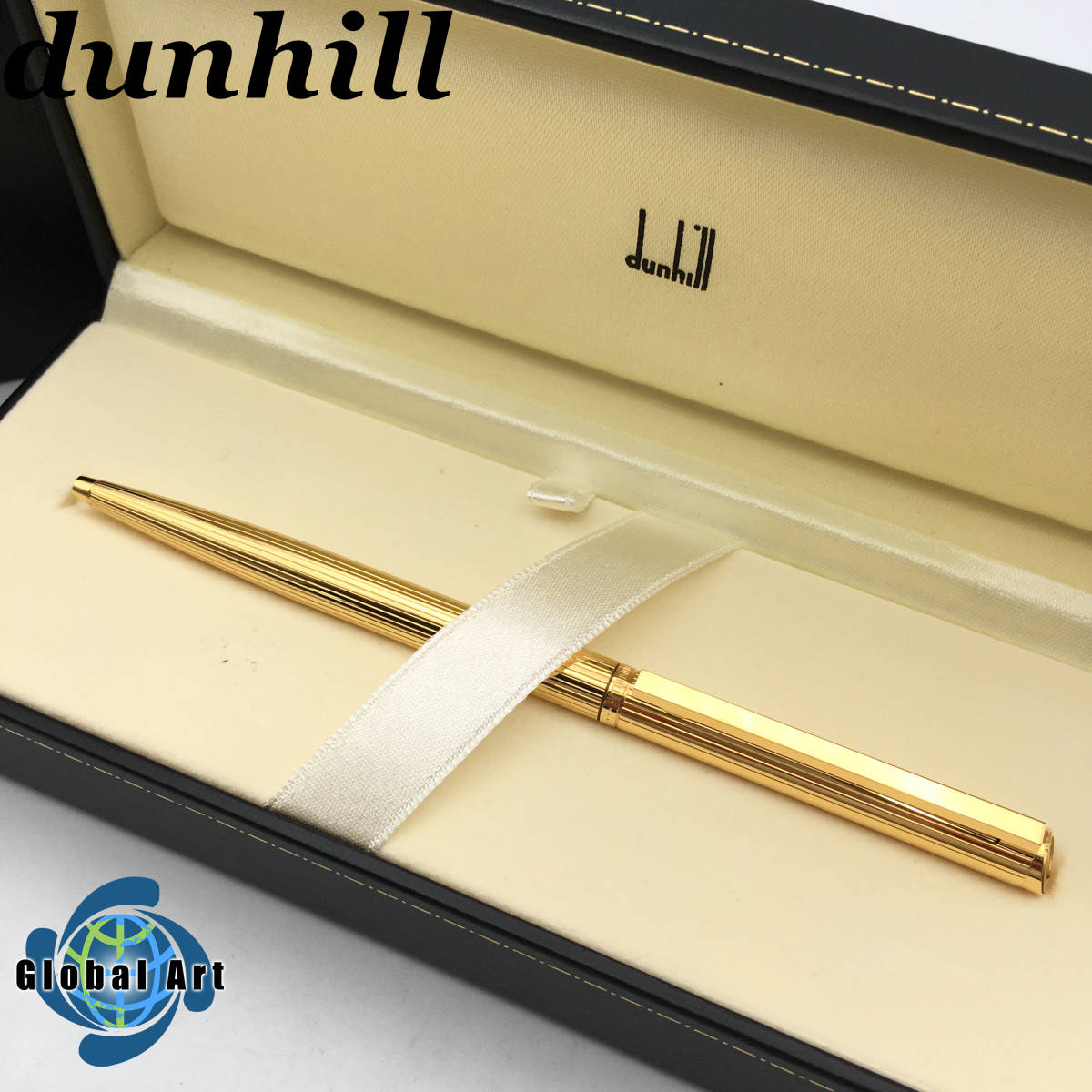 ☆D09321【美品】dunhill ダンヒル/ボールペン/ジェムライン/dロゴ