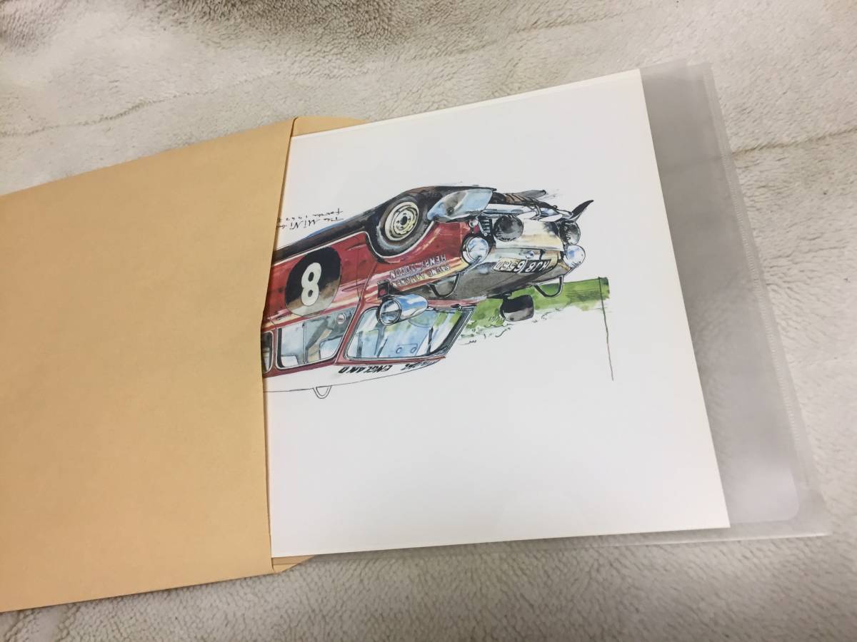 正規品 絶版】Bowイラスト フェラーリ330P3/4 カーマガジン 246 
