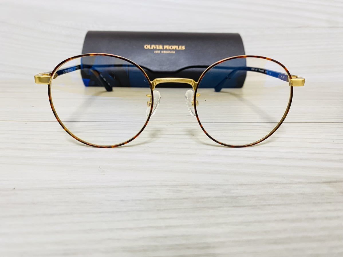 定番，安い OLIVER PEOPLES オリバーピープルズ 眼鏡フレーム OV5988 5002 Chesman ゴールドフレーム 鼈甲柄(フルリム)｜売買されたオークション情報、yahooの商品情報をアーカイブ公開 - オークファン フルリム