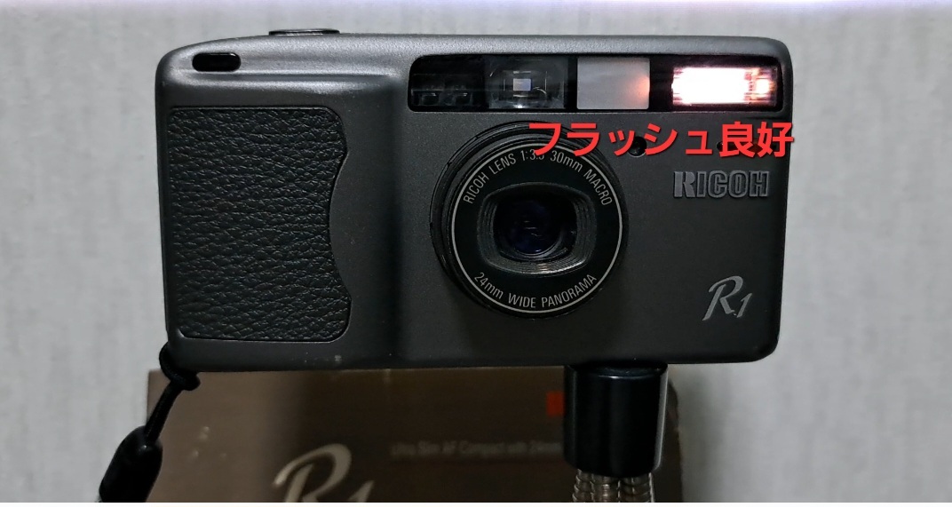 RICOH R1 コンパクトフィルムカメラ 動作可能☆現状品 RICOH R1s