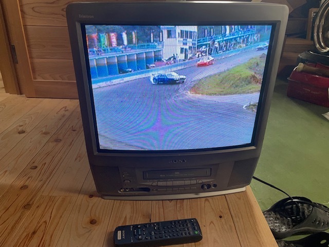 SONY】ブラウン管テレビビデオ KV-21SVT1 まもなく値上げ！SONY