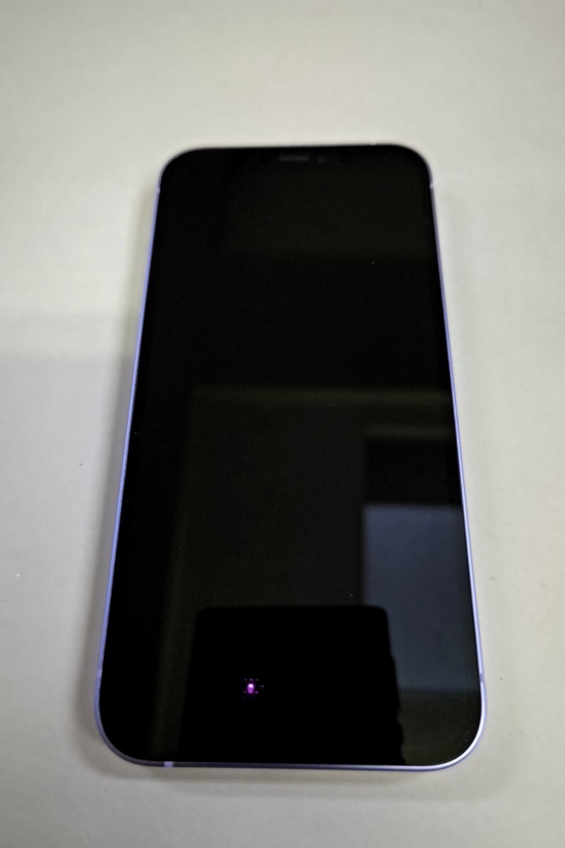 64GB パープル 0 iPhone 極美品Apple iPhone12 Apple 極美品 mini 即日出荷