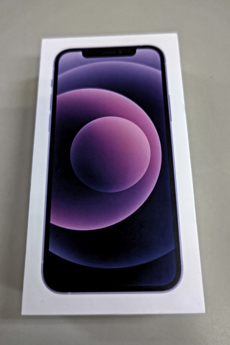 64GB パープル 0 iPhone 極美品Apple iPhone12 Apple 極美品 mini 即日出荷