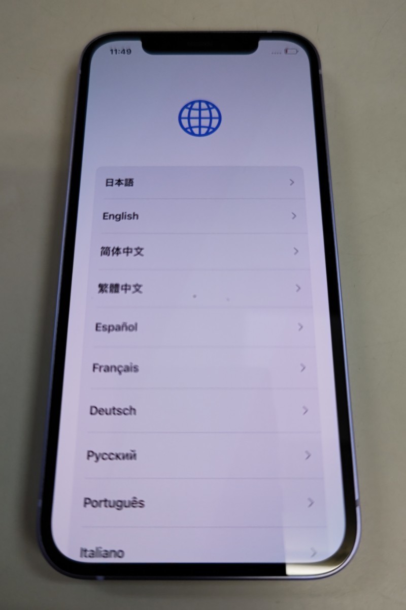 64GB パープル 0 iPhone 極美品Apple iPhone12 Apple 極美品 mini 即日出荷