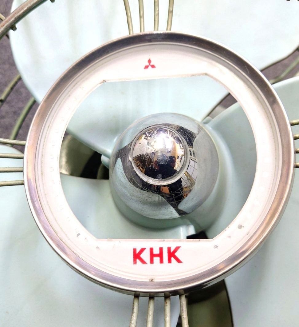 Y-38920N 1円スタート KHK 三菱 鉄道部品 廃品 扇風機 保管品 現状品