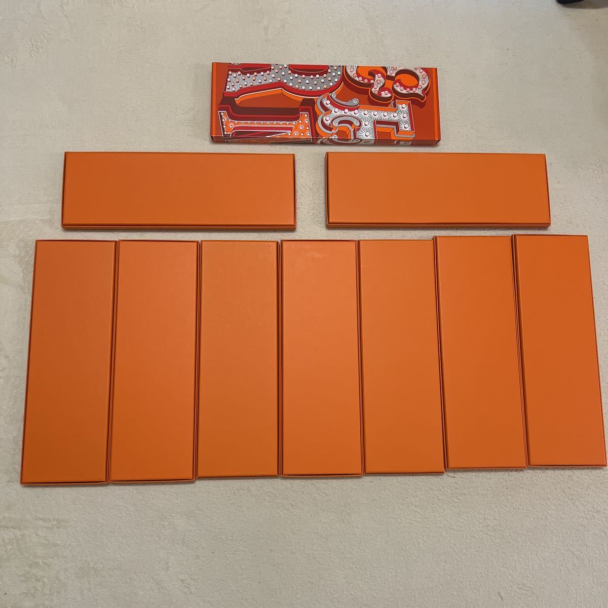 HERMES エルメス 空箱 10箱まとめて ネクタイ 用同サイズ BOX 空き箱