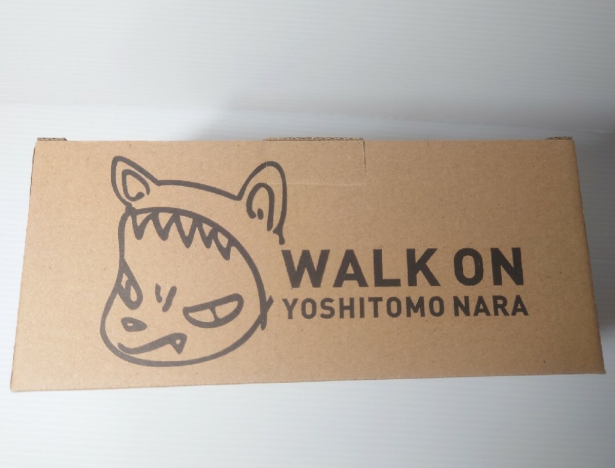 奈良美智 パタパタクロック WALK ON(ブルー) ホビー、カルチャー 美術
